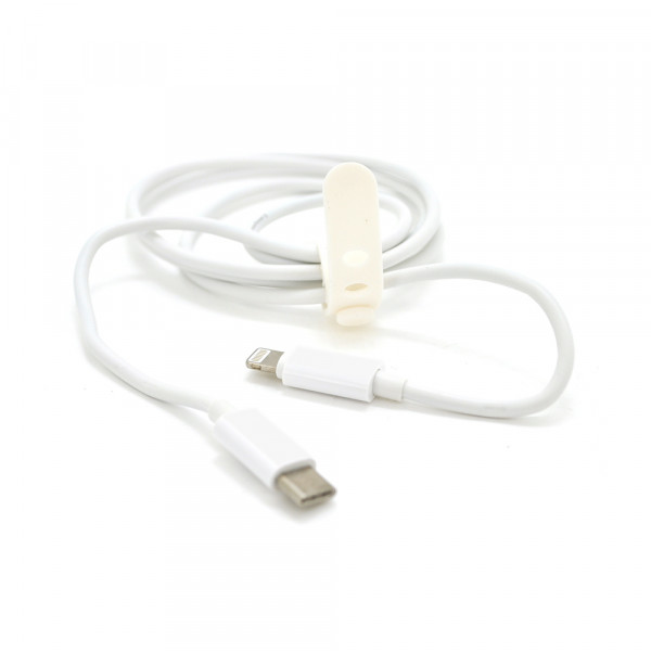 Кабель Lenyes LC701, Type-C-Lighting, 2.4A, White, довжина 1м, BOX