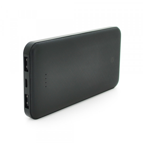 PowerBank Dexim DCA0013 10000mAh Fast Charge + 2*USB, Black, Q60