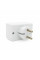 Розетка трійник без заземлення SQ-ZDB01/3, 3x2.5A(10A) 250V~Max, 1700W, White, 2Р, Q100