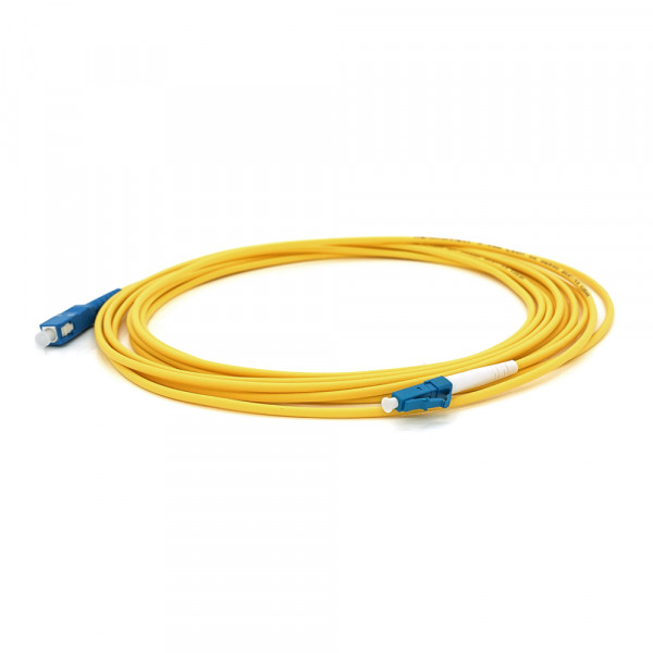 Патчкорд оптичний SC/UPC-LC/UPC 3.0mm 5 м, оболонка LSZH, ціна за 1 шт