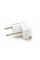 Вилка із заземленням кутова SQ-SN-03, 16A 250V, White, Q200