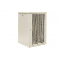 Шафа телекомунікаційна 19" VAGO Lite 9U-580, настінна, двері перфорований метал, сірий, (570х512х580)