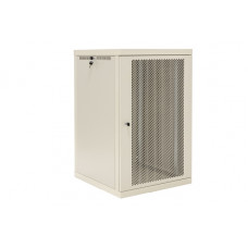 Шафа телекомунікаційна 19" VAGO Lite 9U-580, настінна, двері перфорований метал, сірий, (570х512х580)