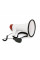 Гучномовець Megaphone ER-55U, 25W, живлення від акумулятора 6В, СЗУ, White/Red, Box