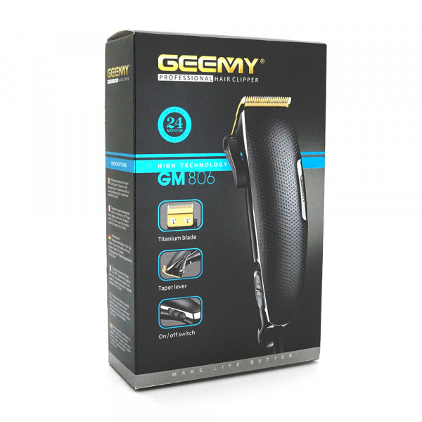 Машинка для стрижки волосся Gemei GM-806, Box