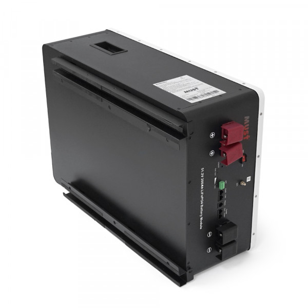 Акумуляторна батарея Must LiFePO4 LP16-48200 51.2V 200Ah, 10,24kWh, BMS100A@16S, CAN2.0/RS232/RS485, 6000 cycles, 625x442x250, 80kg